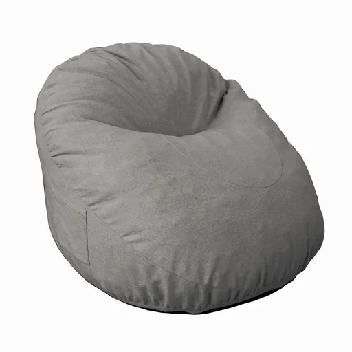 "Beanbag inflatable sofa floor chair seat cushion padded with 2 side pockets washable for living room lounger bedroom image"