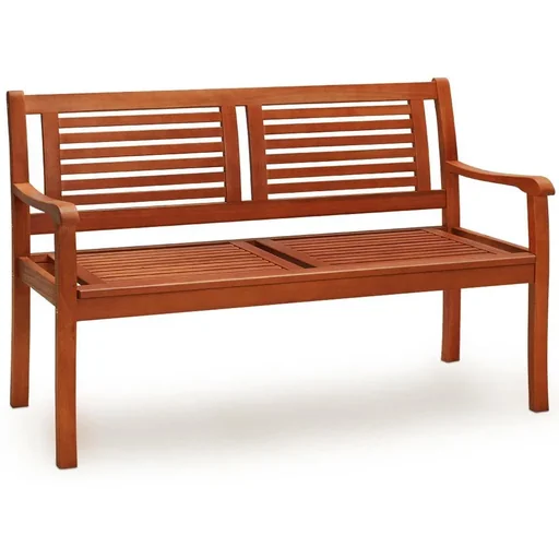 "Garden bench eucalyptus wood 120x60x90cm FSC-certified image"