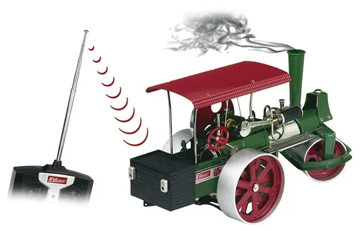"Steamroller "Old Smoky" - Steam engine with radio remote control image"