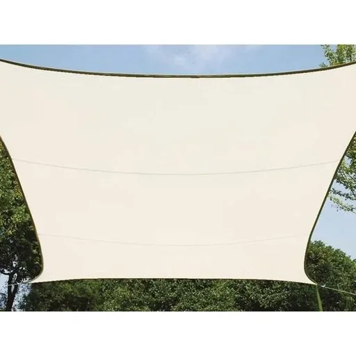 "Shade cloth / sun sail rectangle - 2x3m - cream image"