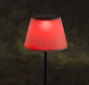 Solar garden light 2in1 in warm white and color change