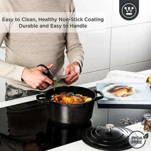 "Performance Series Casserole Dish - Oven Safe Cookware - 28 cm - Black image"