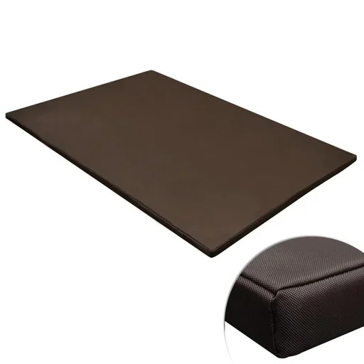 "Dog mat flat rectangular size XL brown image"