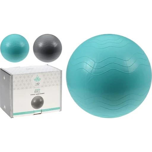 "Yogaball/Fitnessball - inclusive Pumpe - 65 cm - Schwarz image"