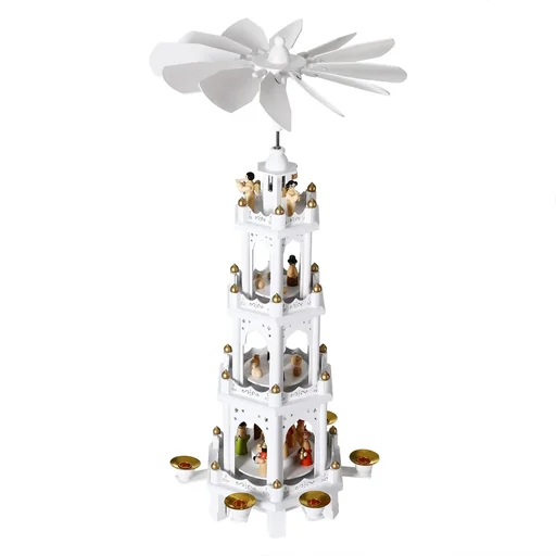 "Christmas Pyramid XL White image"