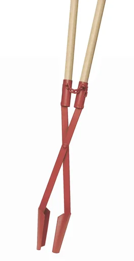 "Jumbo earth hole lifter, size 1, red powder-coated image"