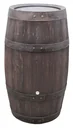 Rain barrel "Barrique", 250 l, color dark brown