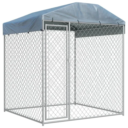 "Outdoor dog house with roof 193x193x225 cm image"