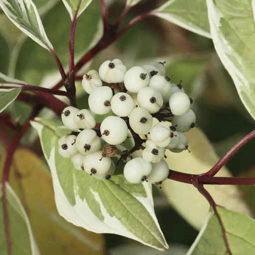 "Dogwood White-variegated Elegantissima - Cornus alba - 12 L pot 100-125 cm image"