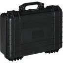 Empty tool case with tool box