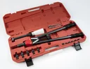 Lever riveting pliers 2 in 1 for blind rivets and blind rivet nuts