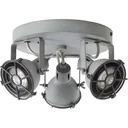 Industrial ceiling light Jesper - concrete grey
