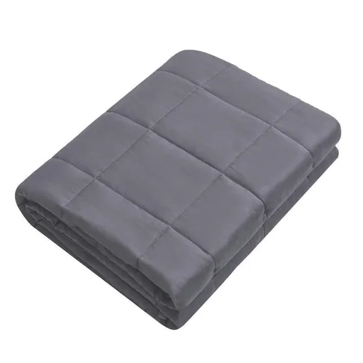 "Weighted blanket, therapy blanket "Relax Vital", 135 x 200 cm, 7.25 kg, grey image"