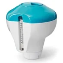 2-in-1 chlorine float with thermometer