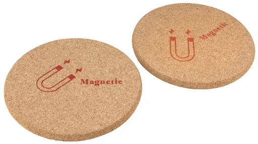 "Trivet, Ø 19 cm made of cork, magnetic, 2 pieces image"