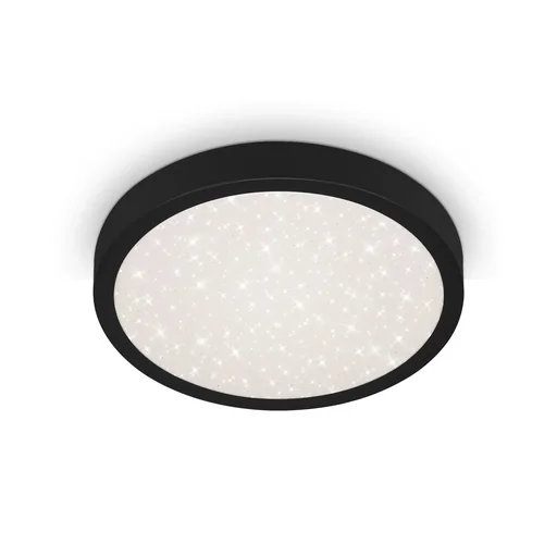 "LED outdoor light with star cover and black metal frame, IP44, 18.5 watts, 2,000 lm, 4,000 K image"