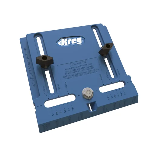 "Furniture handle drilling template image"
