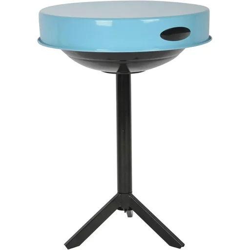 "Esschert Design BBQ table carbon steel blue FF251 image"
