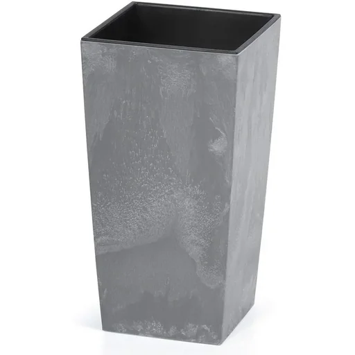 "Flowerpot Concrete Design 91L Anthracite, 40 x 40 x 75 cm image"