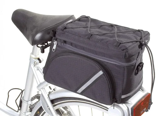 "Bicycle pannier bag - multifunctional, black image"