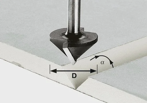 "Plasterboard cutter HW D32 / 90 Degree image"