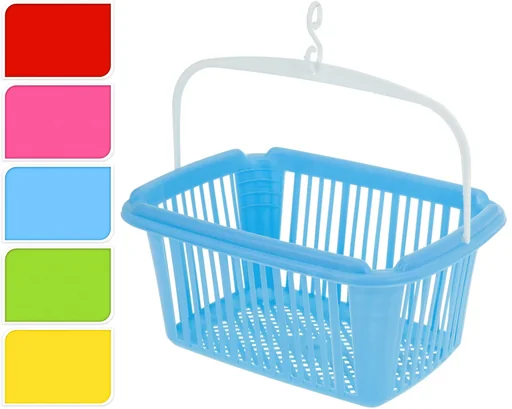 "Clothespin basket, color-sorted image"