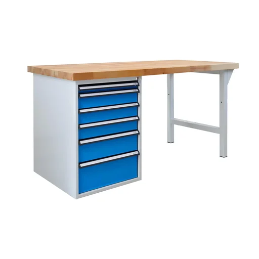 "Workbench with drawer box 6 SL 1500 image"