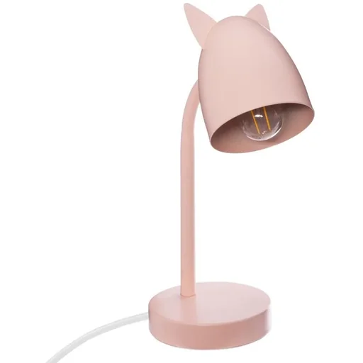 "Desk lamp with ears - 18 x 12.5 x 31 cm - Pink image"