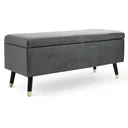 Bench with storage space