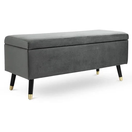 "Bench with storage space image"