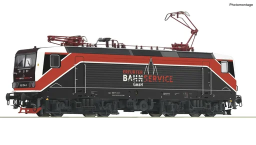 "Electric locomotive 143 124 of Erfurter Bahnservice GmbH, H0, AC image"