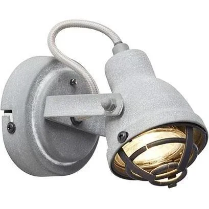 "Wandspot Bente industrial concrete pig incl. 3 x 4W LED Ø 21.5 cm image"
