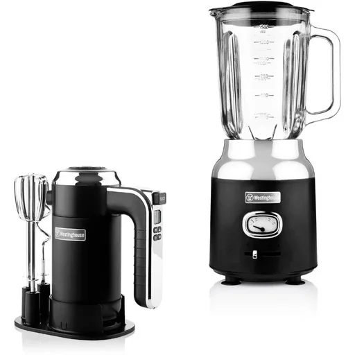 "Retro - Hand Mixer and Immersion Blender - Black image"