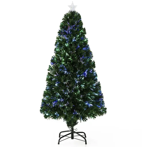 "Christmas tree including metal stand green image"
