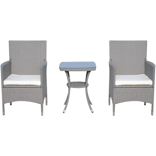 "Rattan seating group as a 3-piece set image"