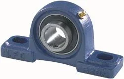 "2-hole pillow block bearing with cast housing, for 30 mm shaft image"