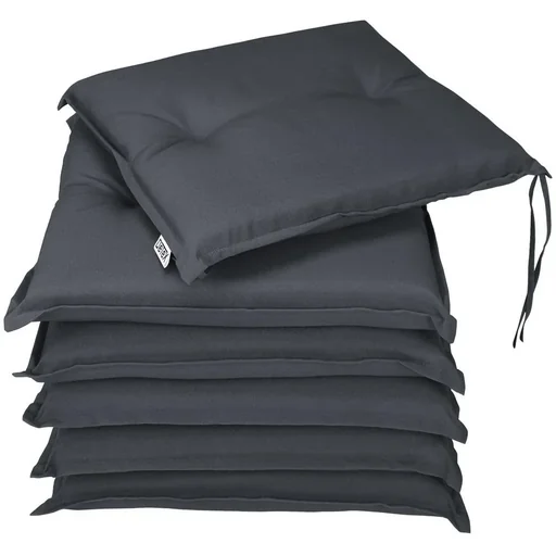 "Seat cushions - 6 pieces - anthracite image"