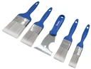 5-piece brush set, including spatula