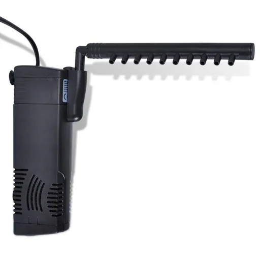 "Aquarium filter pump with activated carbon 300 L/h image"