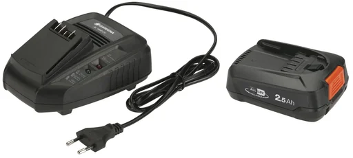 "Starter kit battery P4A PBA 18V/45 2.5 Ah + quick charger AL 1830 CV image"