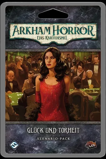 "Arkham Horror The Card Game - Luck and Folly (Scenario Pack) image"