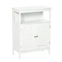 Bathroom cabinet bathroom furniture bathroom cabinet bedside table kitchen cabinet multi-purpose cabinet wood white MDF 60 x 30 x 81.6 cm