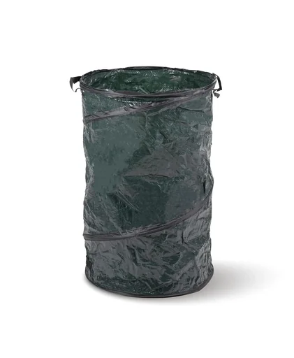 "Pop-Up Garden Waste Bag, 120 Liters, Dark Green, 75 x 45 cm image"