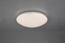 LUKIDA LED ceiling light, 18 W, 3000-6000 K, 2000 lm, D.38 x H.10.5 cm, dimmable, remote control, white