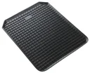 Rubber mat "edge honeycomb", 53 x 41 cm, front, black
