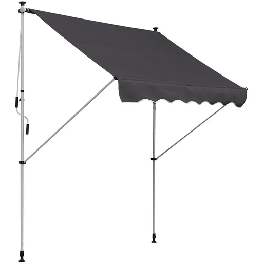 "Clamp awning with hand crank image"