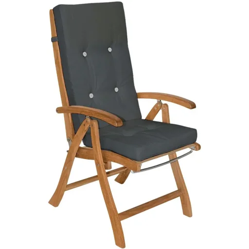 "Garden cushions high-back chair - 6 pieces - ANTRACY image"