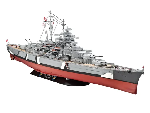 "Bismarck model kit in 1/350 scale image"
