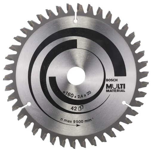 "Multi Material circular saw blade 160 x 20 / 16 x 2.4 mm, 42 teeth image"