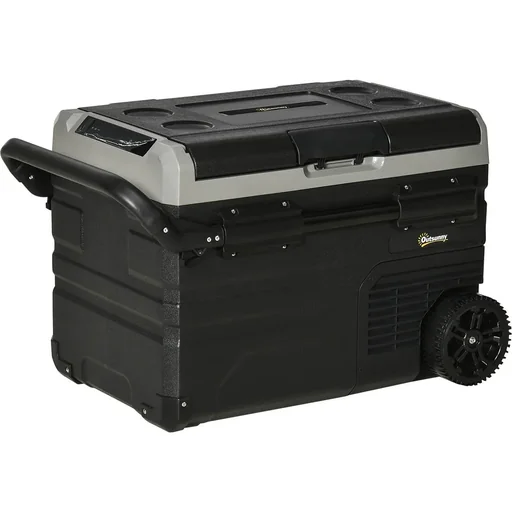 "Electric cool box - for car - 40 liters - with LED image"